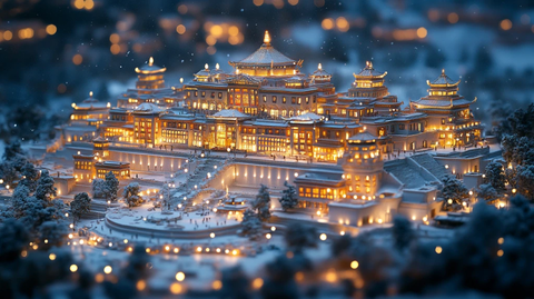 梦幻布达拉宫模型