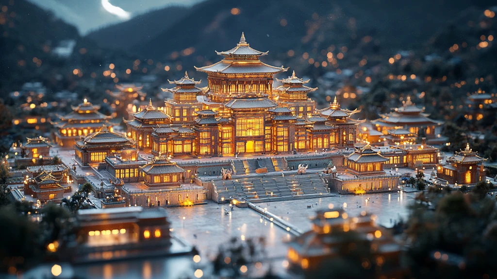 梦幻布达拉宫模型