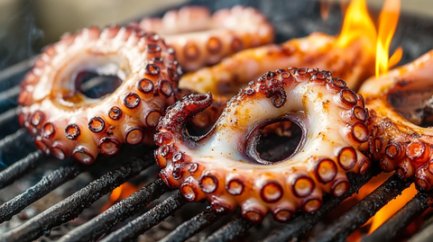 炭烤章鱼
