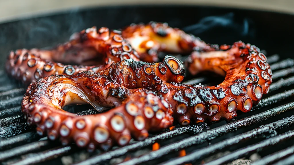 碳烤章鱼