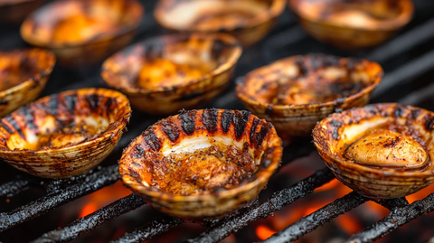 烤蛤蜊五香调味