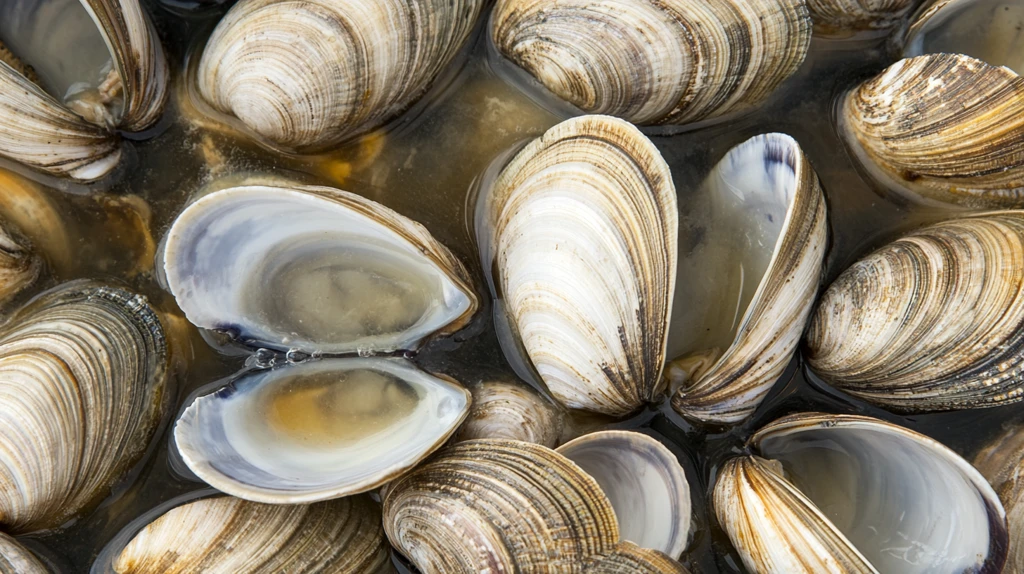 五香炖煮蛤蜊肉