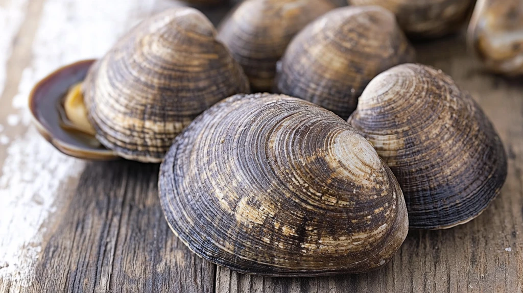 一堆蜗牛壳高清图片