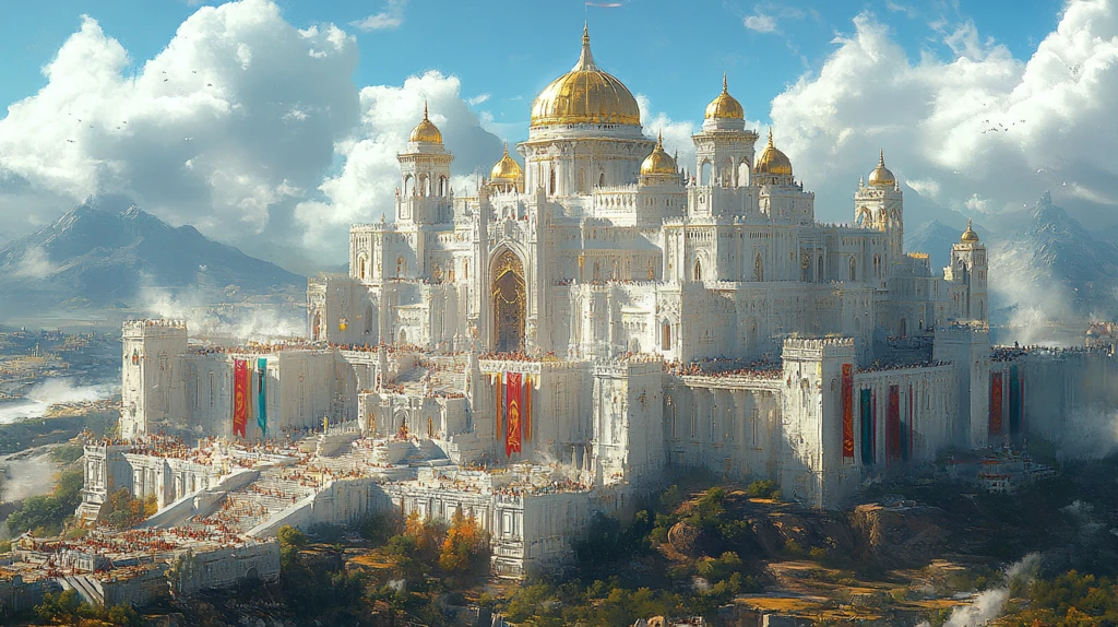 悬崖上的梦幻建筑