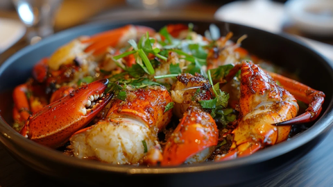 蒸汽海鲜蟹香辣虾蟹煲