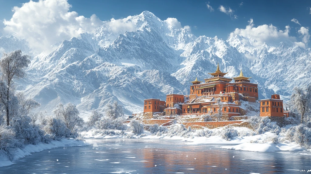 雪山上的修行者