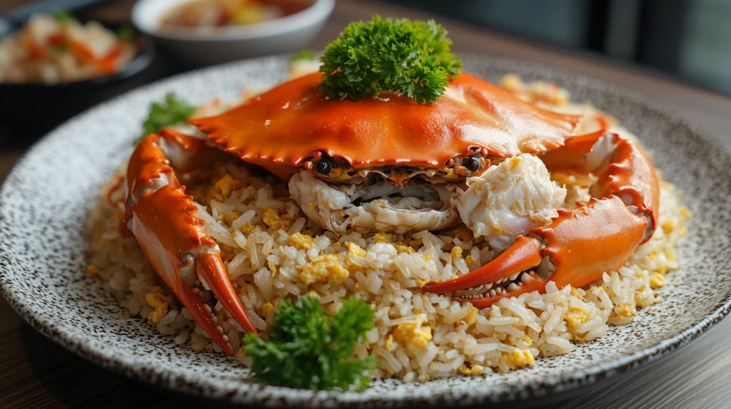 蟹肉炒饭