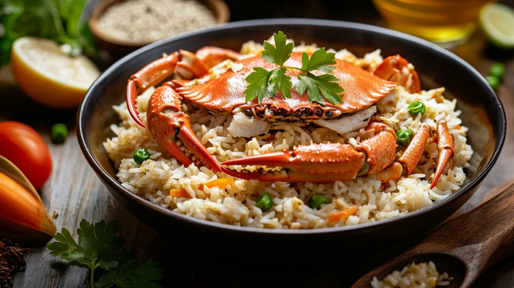 蟹肉炒饭