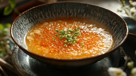 蟹黄蟹肉五香汤