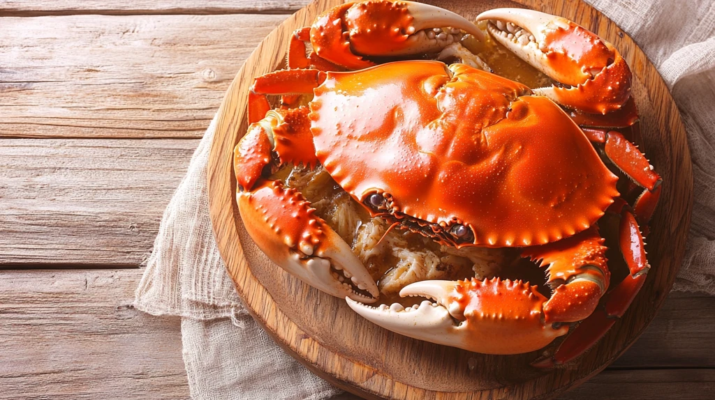 花雕蒸阿拉斯加蟹