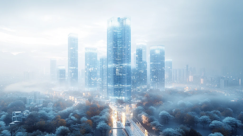 未来感摩天大楼