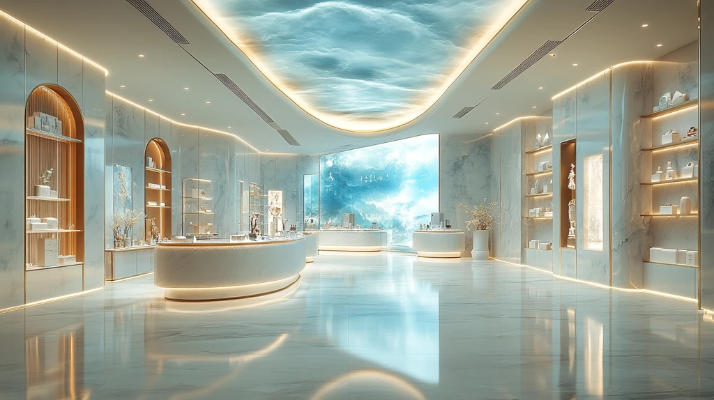 夜幕下的摩天楼