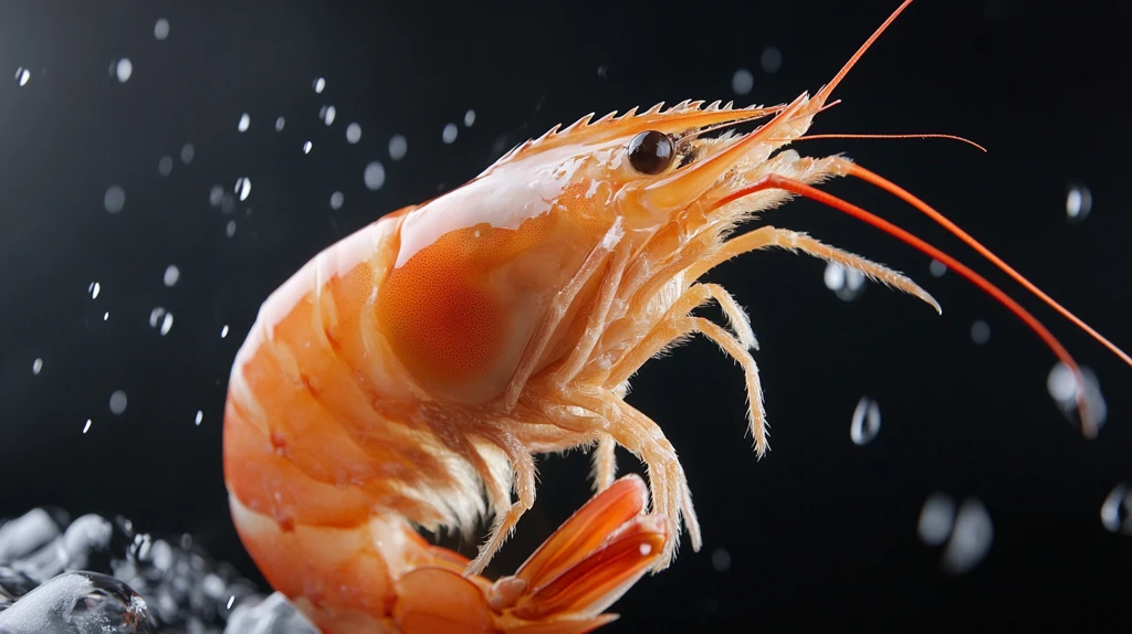 高清对虾特写