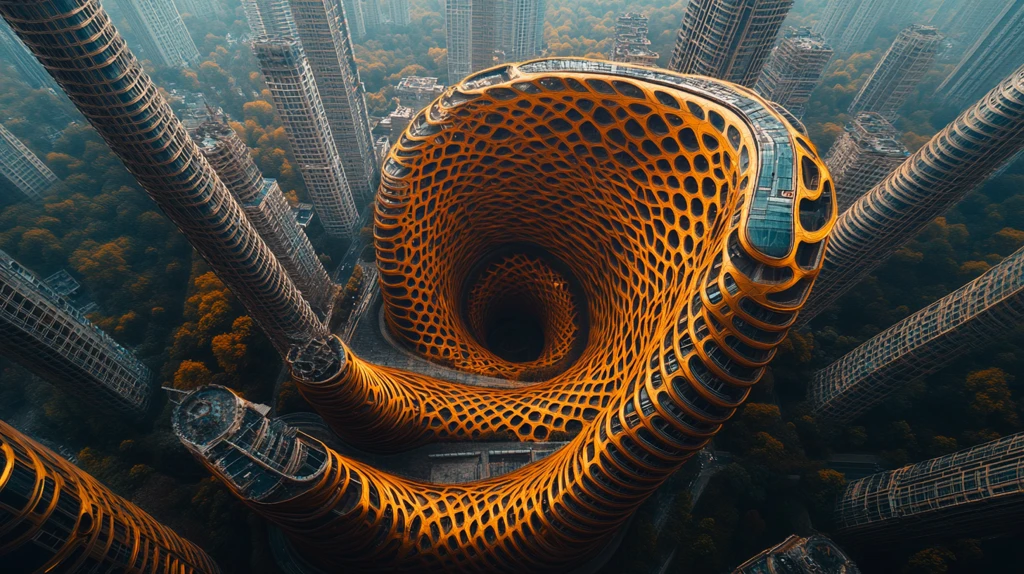 螺旋式建筑奇观