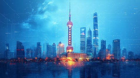 东方明珠电视塔建筑设计图效果图