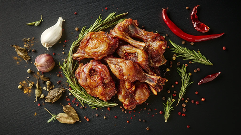 香酥五香炸兔肉