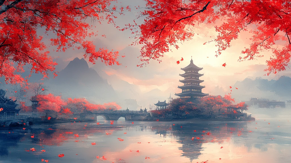 东方明珠塔下的黄浦江畔