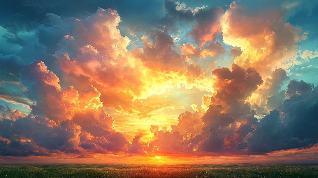 古建筑在霞光中尽显恢宏气势