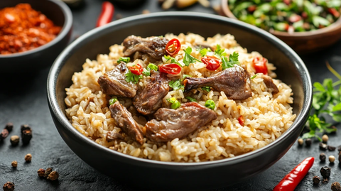 羊排焖饭