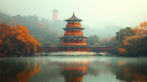 古色古香的中式传统建筑