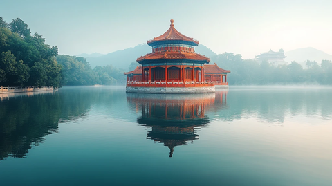 古色古香的中式传统建筑