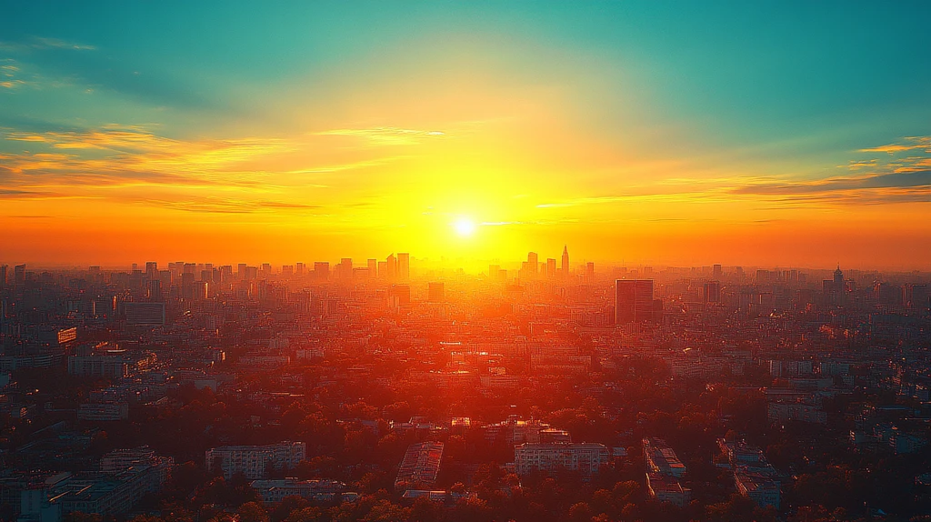 透过落地窗看城市景观和人群
