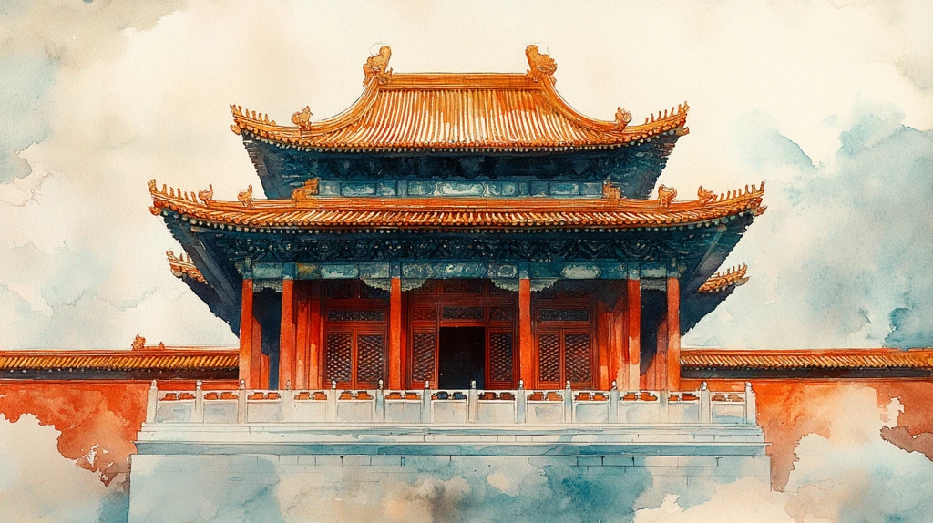 中国古代建筑故宫的独特风貌
