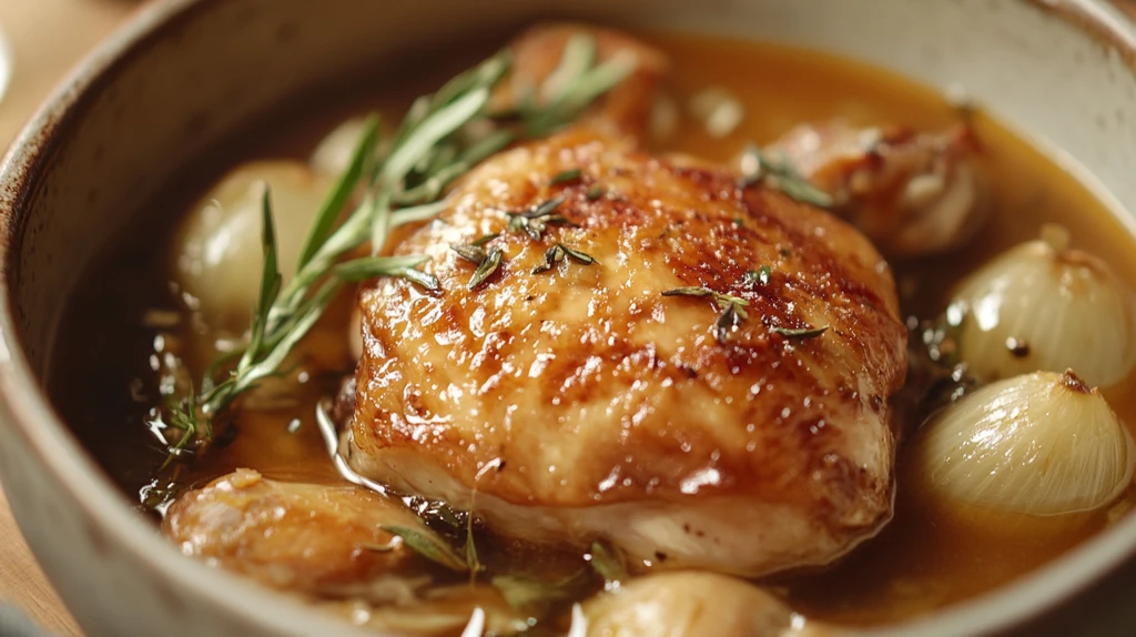 香草酱油鸡