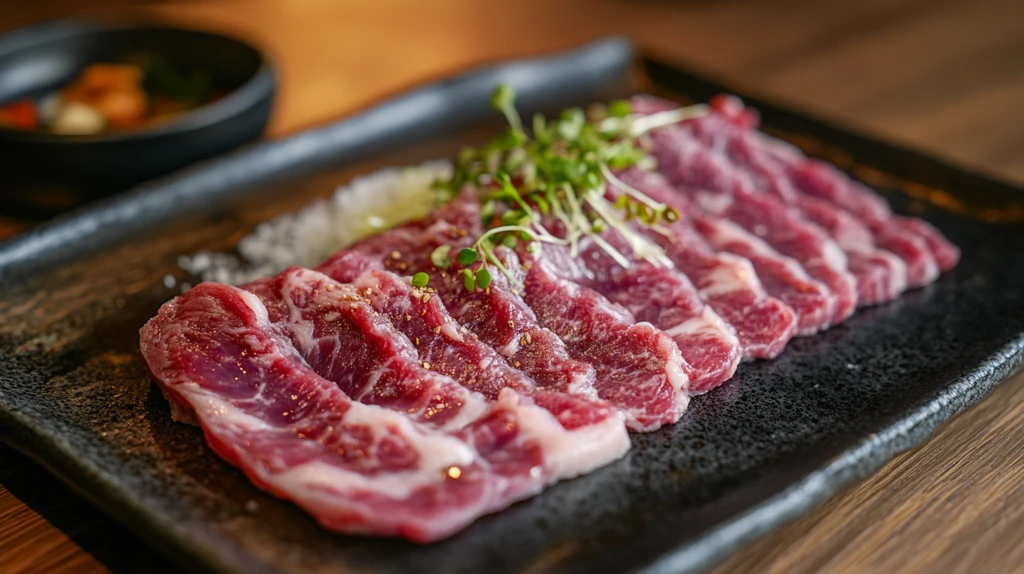 日式烧肉烧烤牛肉