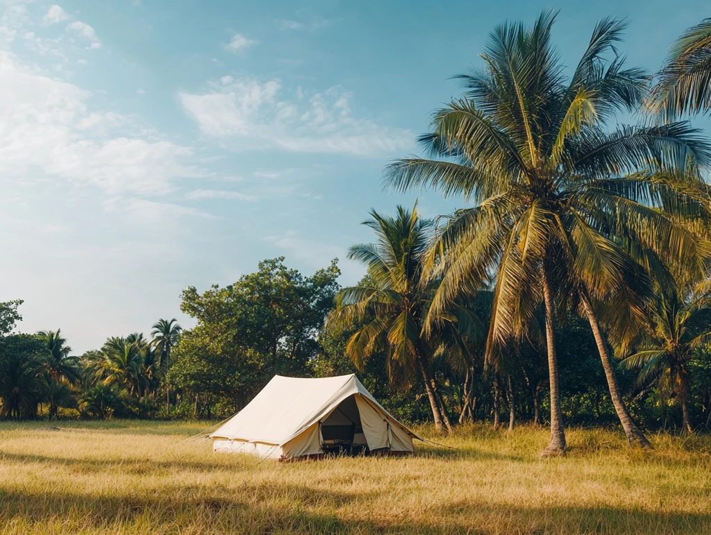 穷游度假村帐篷旅行点