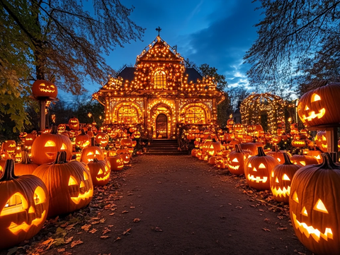 万圣节南瓜灯屋