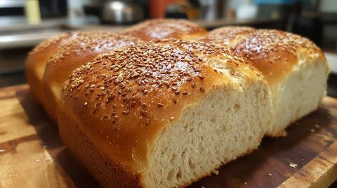 全麦亚麻籽面包