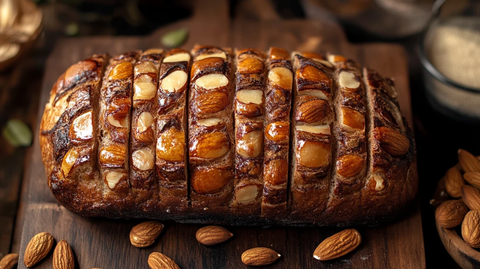 杏仁烤面包