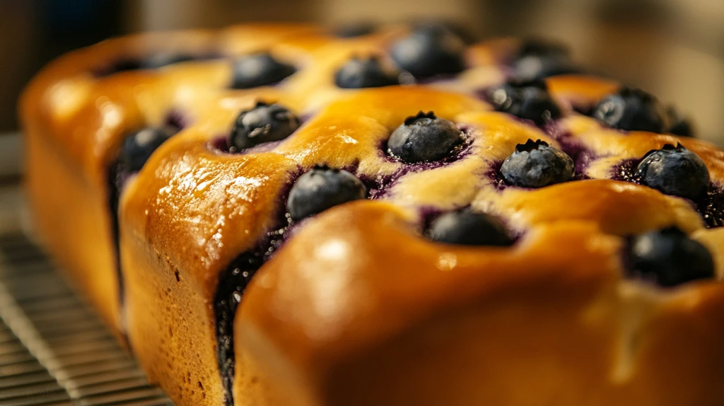 夹心蓝莓吐司