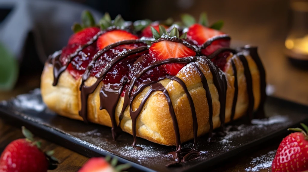 水果面包大草莓