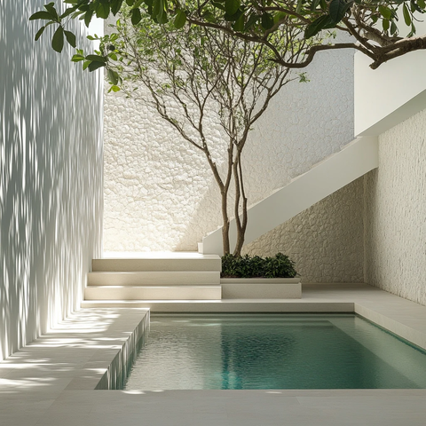 泳池树五星级游泳池