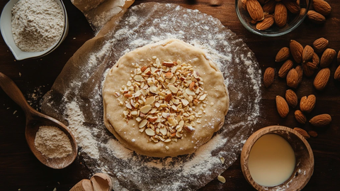 核桃糕制作背景