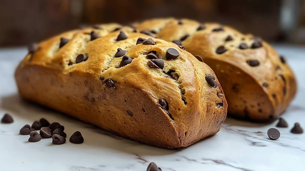 美味面包巧克力豆