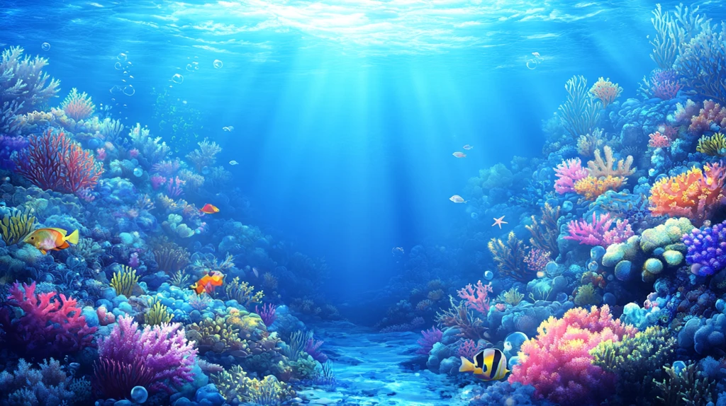 海底世界立体背景