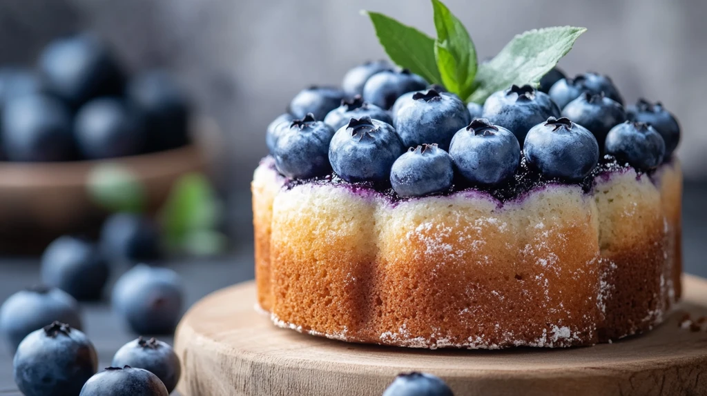 蓝莓新鲜水果酥