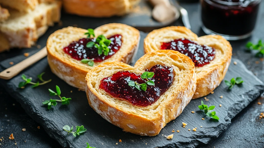 果酱面包果酱吐司