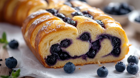 夹心蓝莓吐司