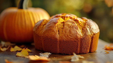 南瓜蛋糕南瓜面包