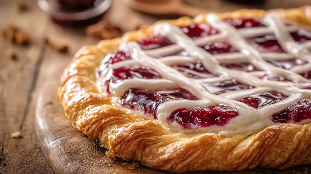 奶油果酱丹麦酥