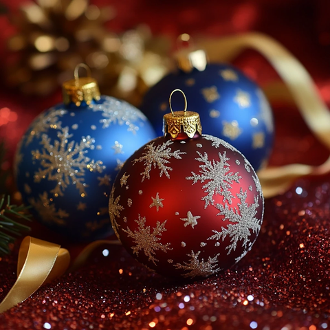 圣诞节装饰彩球