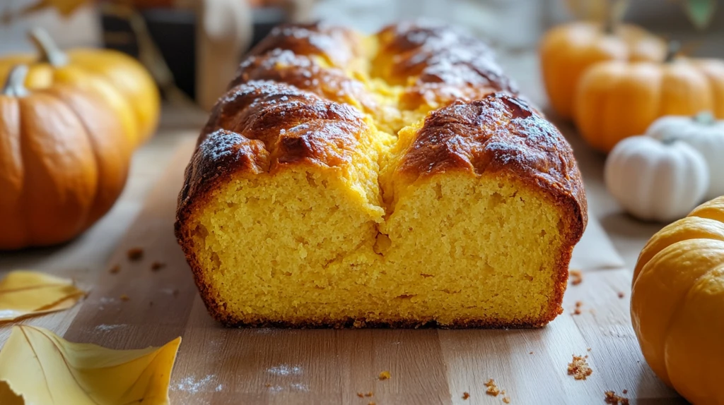 南瓜蛋糕南瓜面包