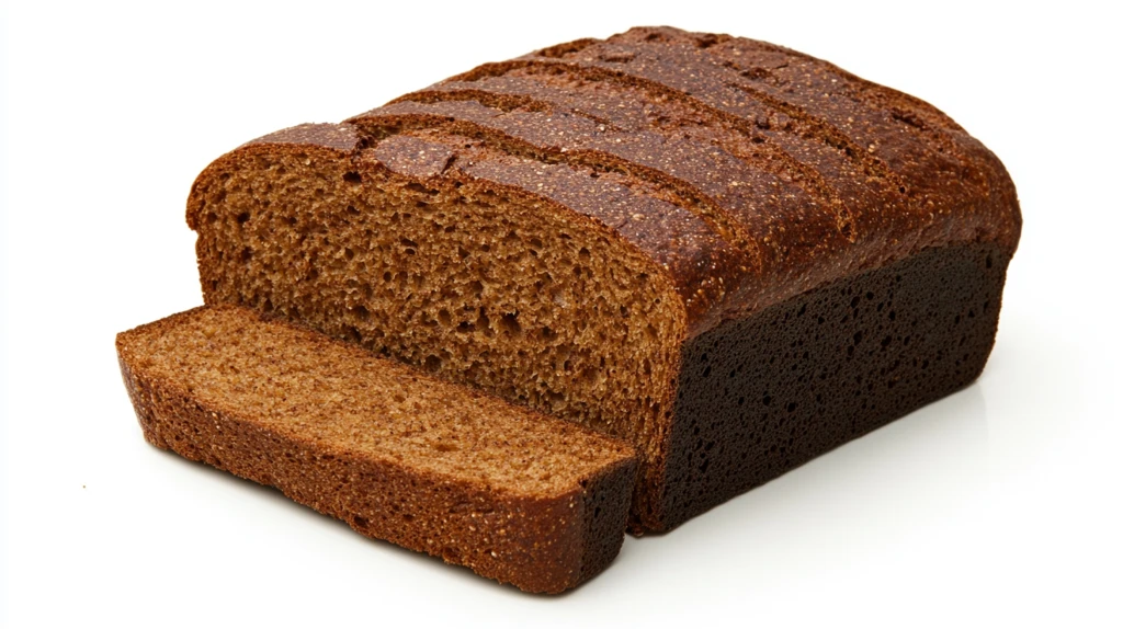全麦吐司黑面包