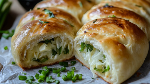 香葱芝士面包