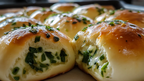 香葱芝士面包