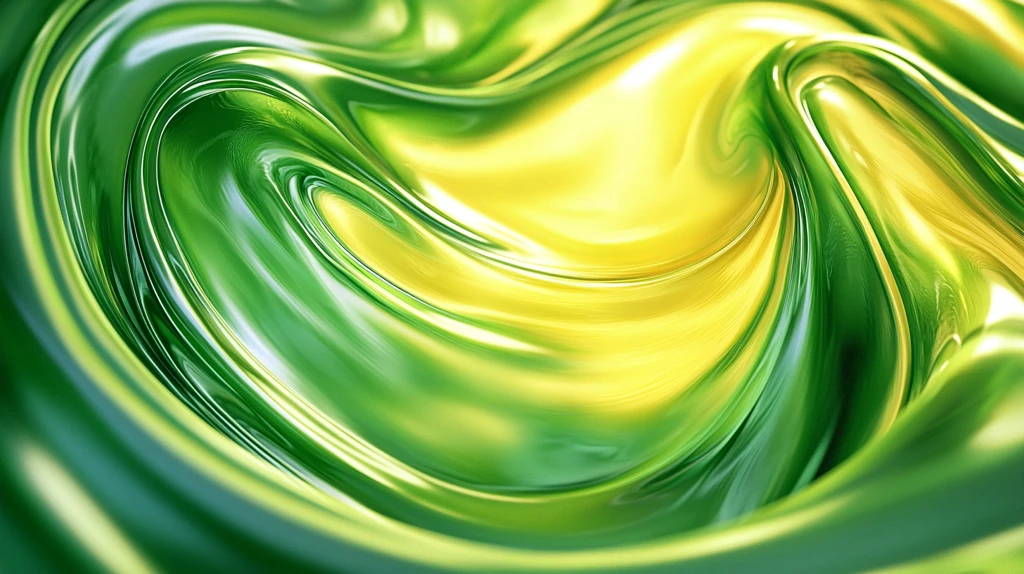 绿色渐变扭曲的